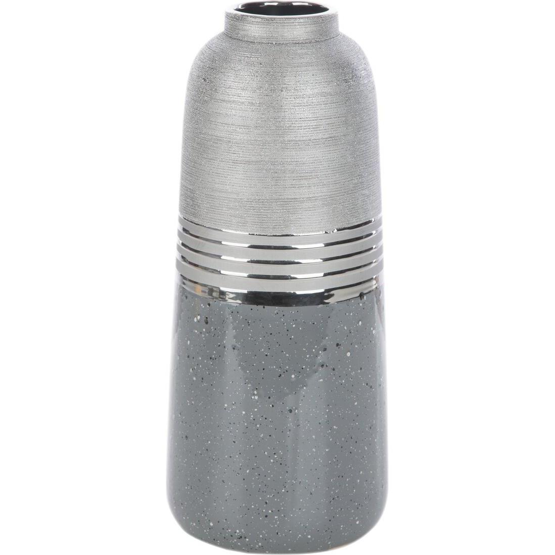 Eurofirany, Vase, C/NELI/WAZ/01 15X15X36 SREB+ZAR (1 x)