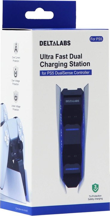 Image du produit Deltalabs Station de charge double PS5 (PS5)