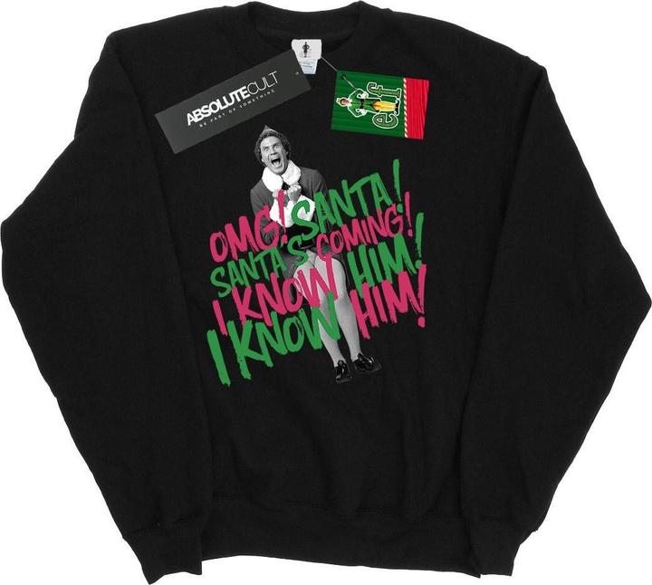Immagine prodotto Elf Santa's Coming Felpa Uomo (XL)