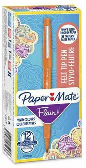 Image du produit Paper Mate Stylo fibre Flair B (Pink, 12 x)