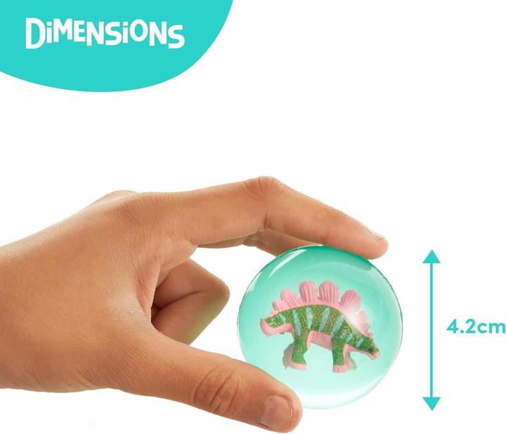 Actual product image The twiddlers Gummiball Dinosaurier 8 Stück