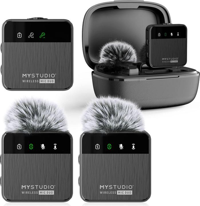Actual product image Easypix MyStudio Wireless Mic Duo