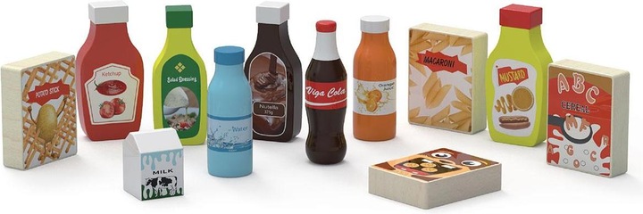 Viga Toys Lebensmittel-Set