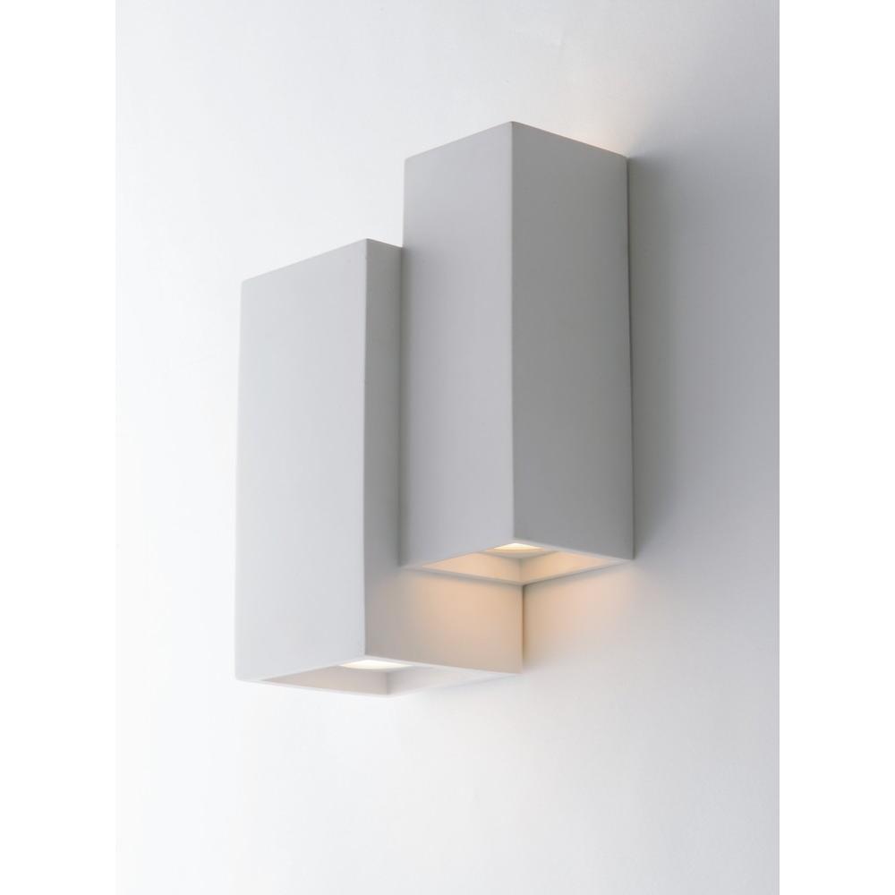 Luce ambiente Design, Wandleuchte + Deckenleuchte, LUCE Design Foster Wandleuchte 4fach GU10 Weiss (GU10)