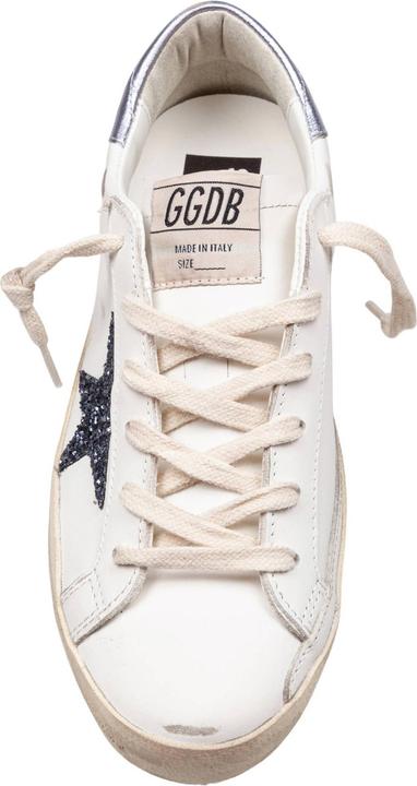 Produktbild Golden Goose super star leather sneakers black and white (40)