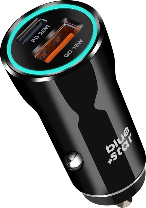 Immagine prodotto Caricatore per auto USB-C da 25W + cavo USB-C