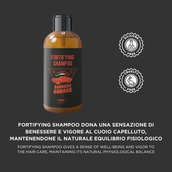 Immagine prodotto Barbers Garage Energising Hair Growth Shampoo with Vegan Natural Extracts (Shampoo liquido)