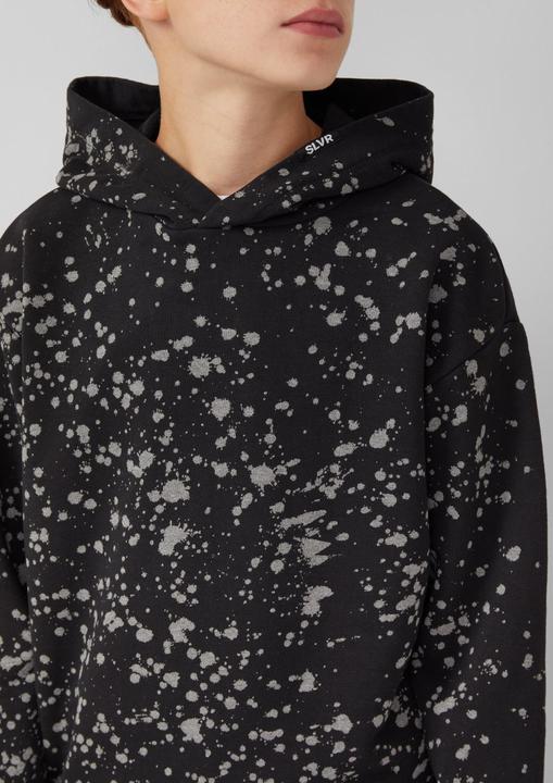Produktbild s.Oliver Sweatshirt Hoodie in Oversize mit Garment Dye (146, 152)