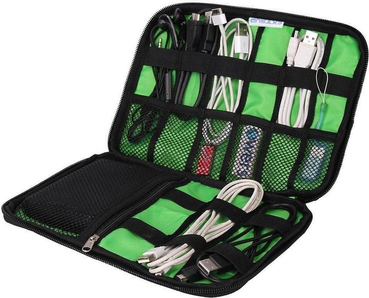 Actual product image JTI Bag for storing cables and electronics - orange
