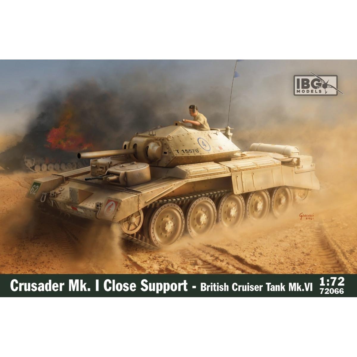 Thumbnail - Master Box Plastic model Crusader Mk.I CS - British Close Support Tank