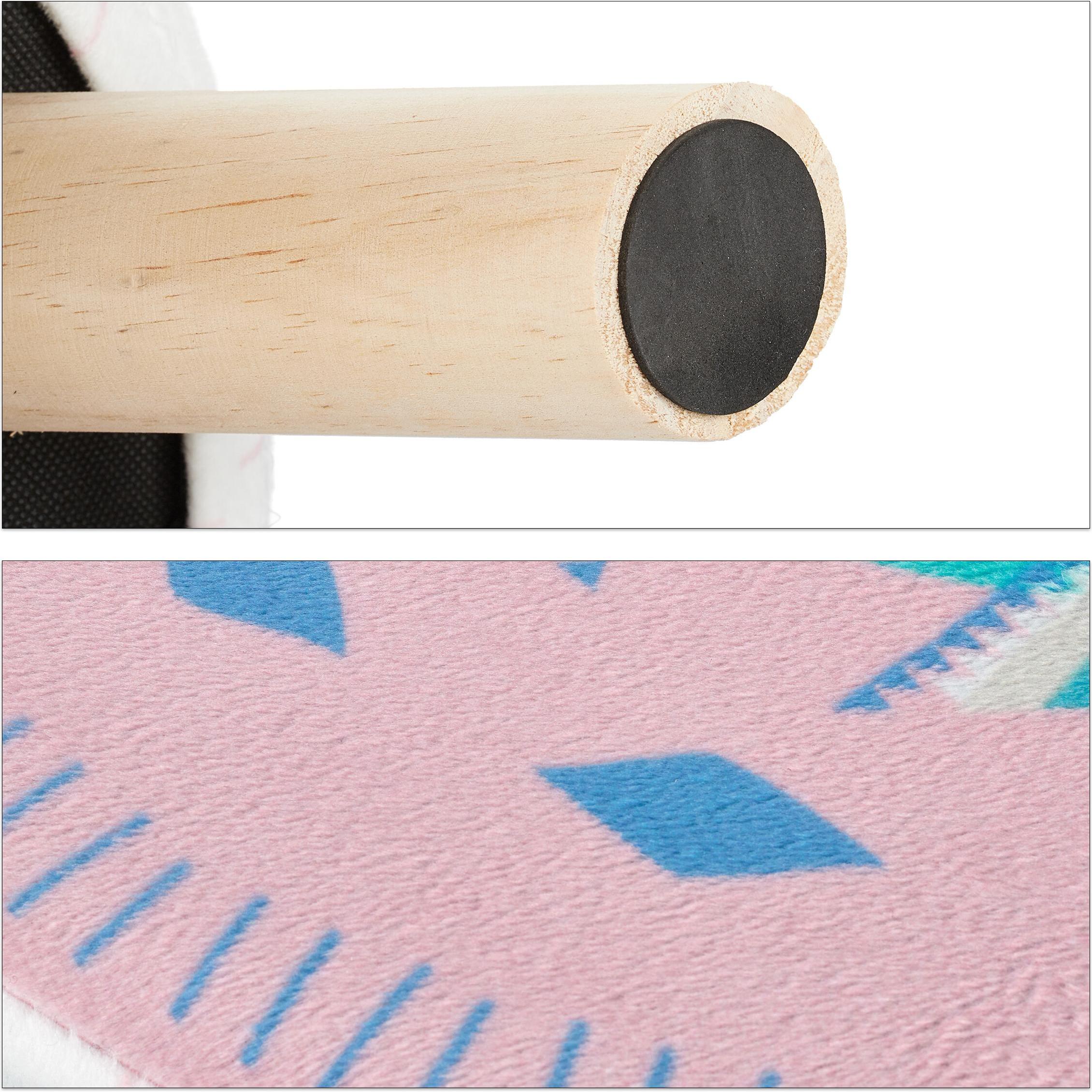 Thumbnail - Relaxdays, Kinderstuhl + Kindertisch, Tierhocker Kinder (Kindersitzgruppe)