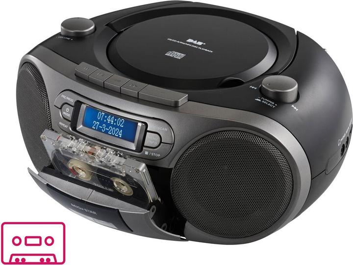 Immagine prodotto Mio Star CD-Radio 200 DAB+ – nero (DAB, Bluetooth)