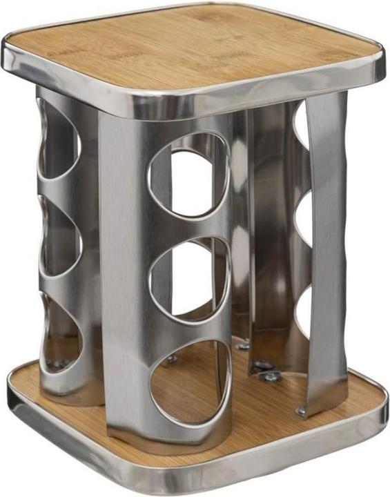 Actual product image 5Five Rotating spice rack with 12 spice jars