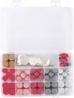 Produktbild Rayher Silikonperlen Box, rosé