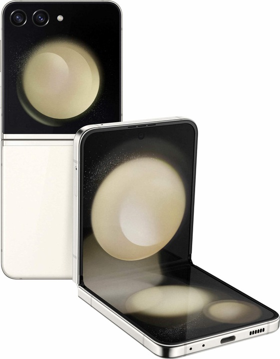 Image du produit Samsung Galaxy Z Flip 5 (256 Go, Crème, 6.70", SIM + eSIM, 12 Mpx, 5G)
