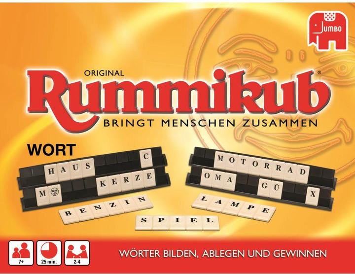 Actual product image Jumbo Rummikub Word (German, 2 - 4 Players)