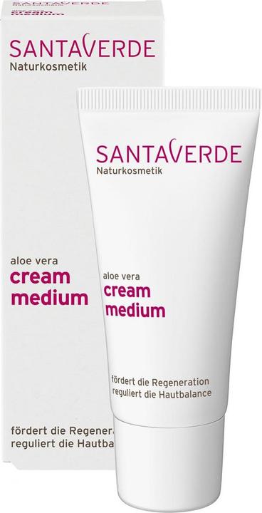 Image du produit SantaVerde Crème moyenne à l'aloe vera (30 ml, Crème de jour)