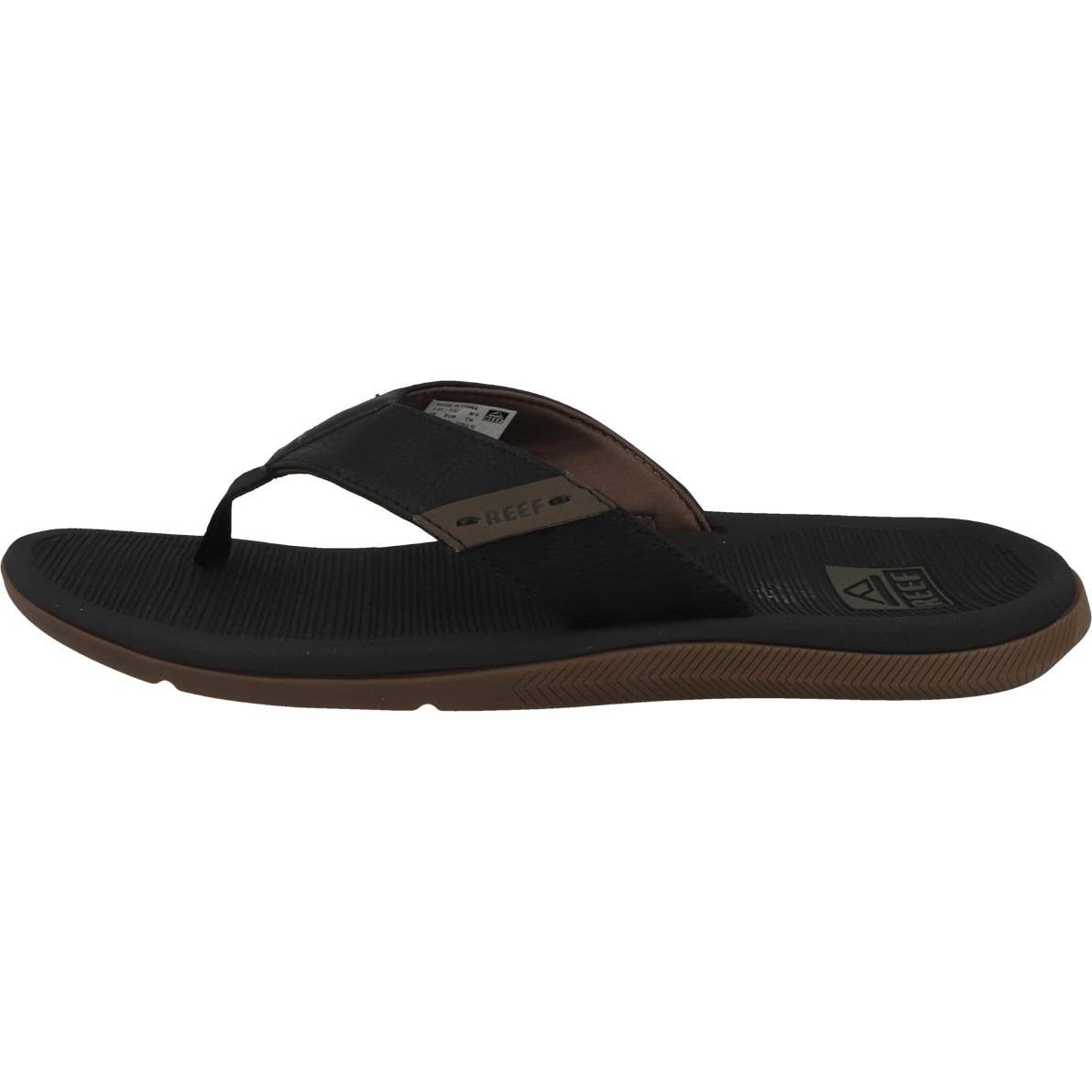 Reef, Herren, Flip-Flop, Santa Ana, Schwarz, (44)