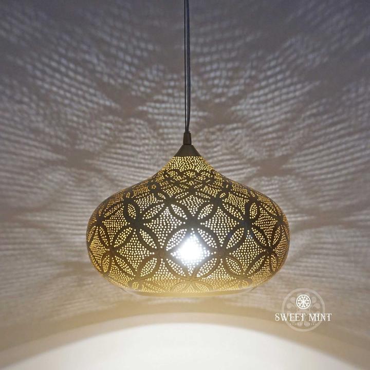 Produktbild Sweet Mint Orientalische Lampe Potiki Flower (E27)