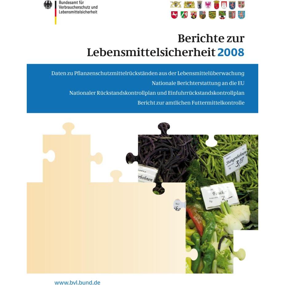 Thumbnail - Berichte zur Lebensmittelsicherheit 2008, Fachbücher von Peter Brandt