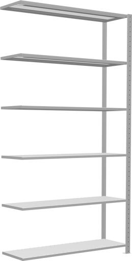 Actual product image Schulte Lagertechnik MULTIplus250 boltless add-on bay system with length bolts