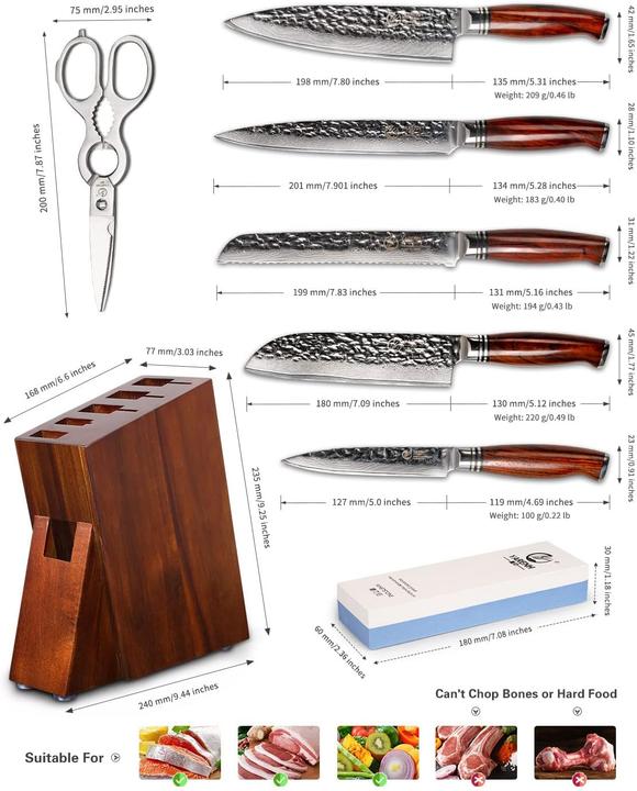 Produktbild Yarenh Messerblockset