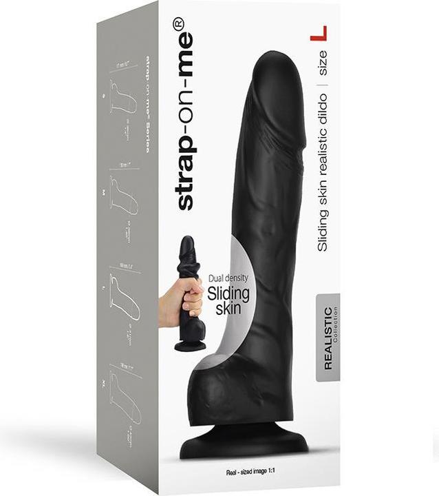 Actual product image Strap-on-me Realistic Sliding Dildo (L)