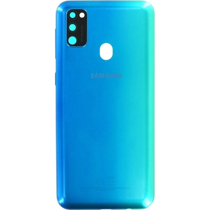 Samsung Galaxy M30s M307F Back Cover blau (Galaxy M30s), Mobilgerät Ersatzteile, Blau