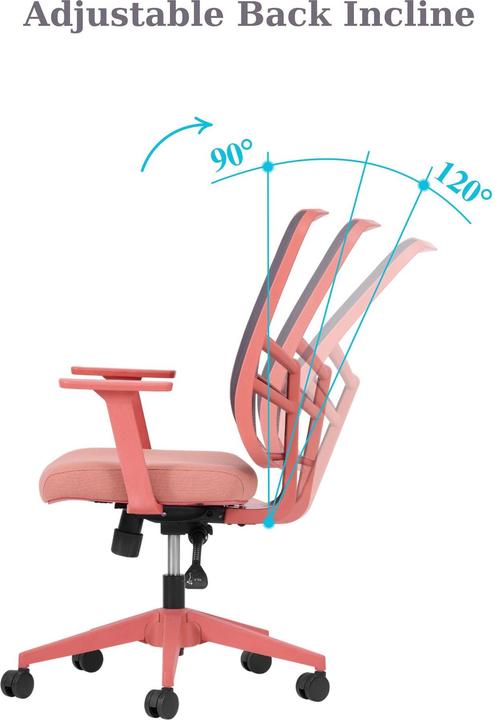 Image du produit Kalune Design Leto Salmon Office Chair