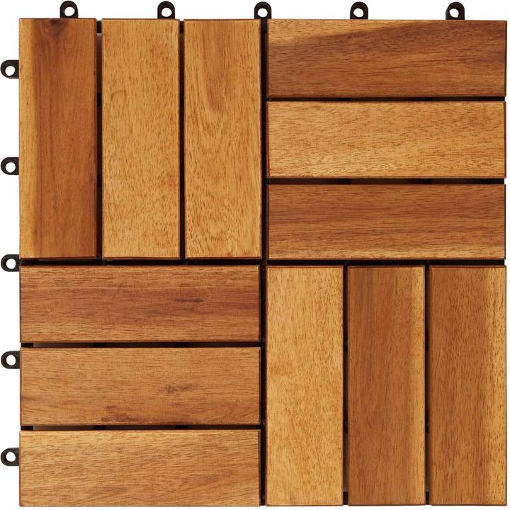 Produktbild vidaXL Terrassenfliese (30x, 30 x 30 cm)