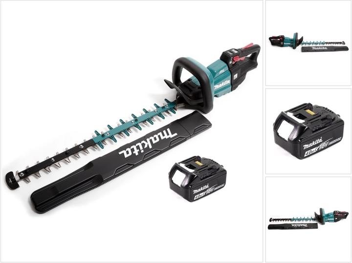 Makita DUH 601 M1 Akku Heckenschere 18V 60cm Brushless + 1x Akku 4,0Ah - ohne Ladegerät (Akkubetrieb)