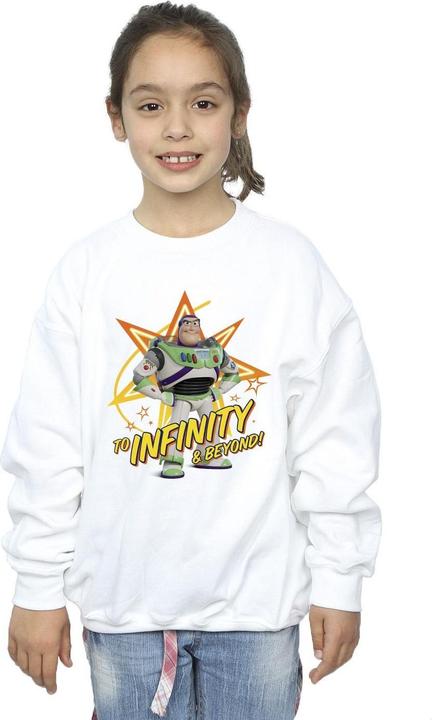 Actual product image Disney Girls Toy Story Buzz To Infinity Sweatshirt (140, 146)