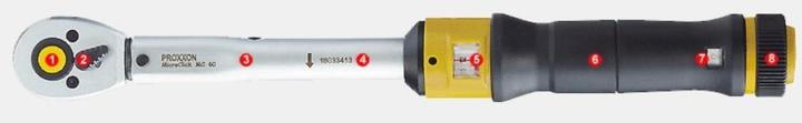 Actual product image Proxxon MicroClick (3/8", 12 - 60 Nm)