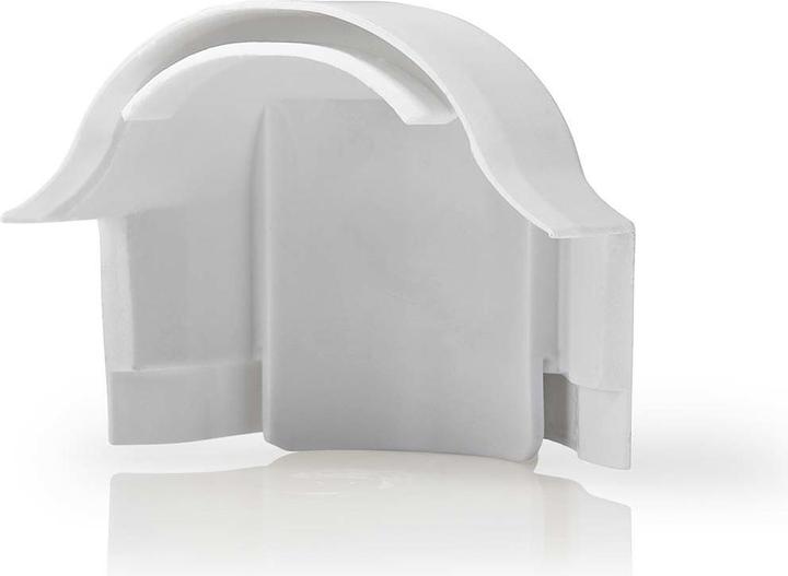 Produktbild Nedis Kabelmanagement | Röhre | Über Ecke | 1 Stück | PVC | Weiss (Kabelkanal, 2.90 cm)
