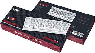 Produktbild Marvo KG962G (US) weiss / Tastatur / mechanisch / USB-A / 1,6 m / ENG-Layout (US, Kabelgebunden)