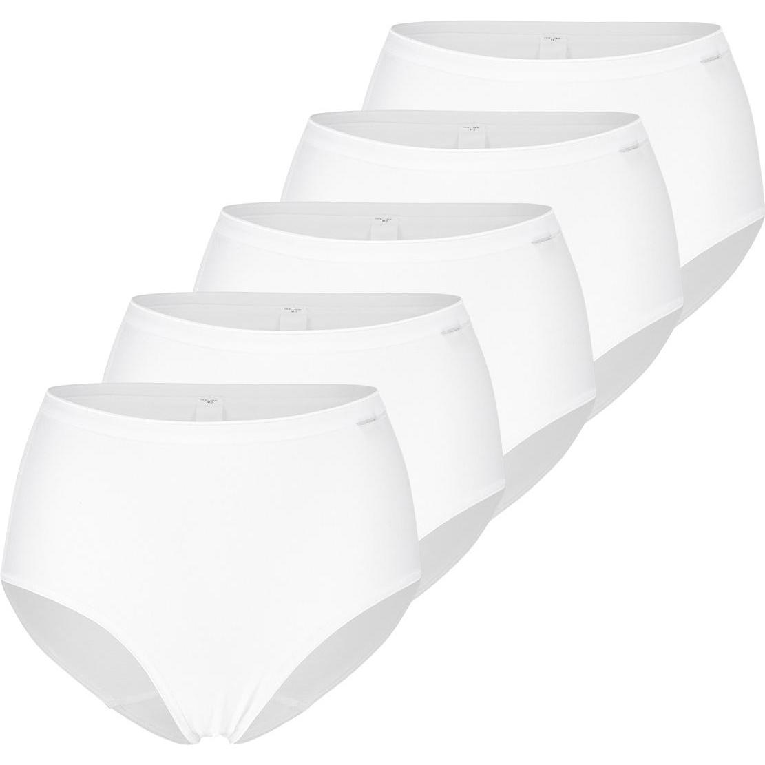 Speidel, Damen, Unterhosen, 5er Pack Shape Maxi Form-Slip, Weiss, (42, 5er Pack)