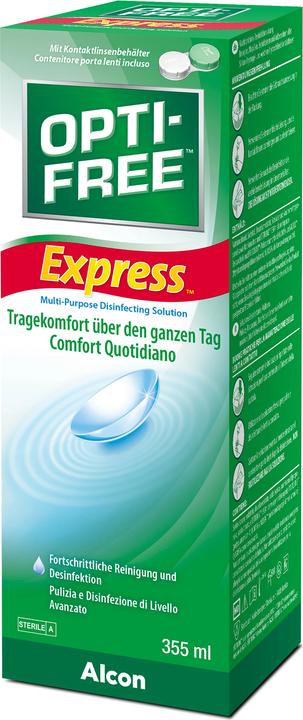 Image du produit Opti Free Express, Kontaktlinsenpflegemittel, 355 ml (Tout en un solution, 355 ml)