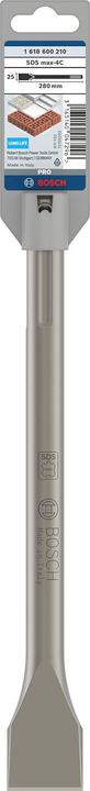 Produktbild Bosch Professional Zubehör PRO SDS max-4C Flachmeissel, 25 x 280 mm (25 mm)