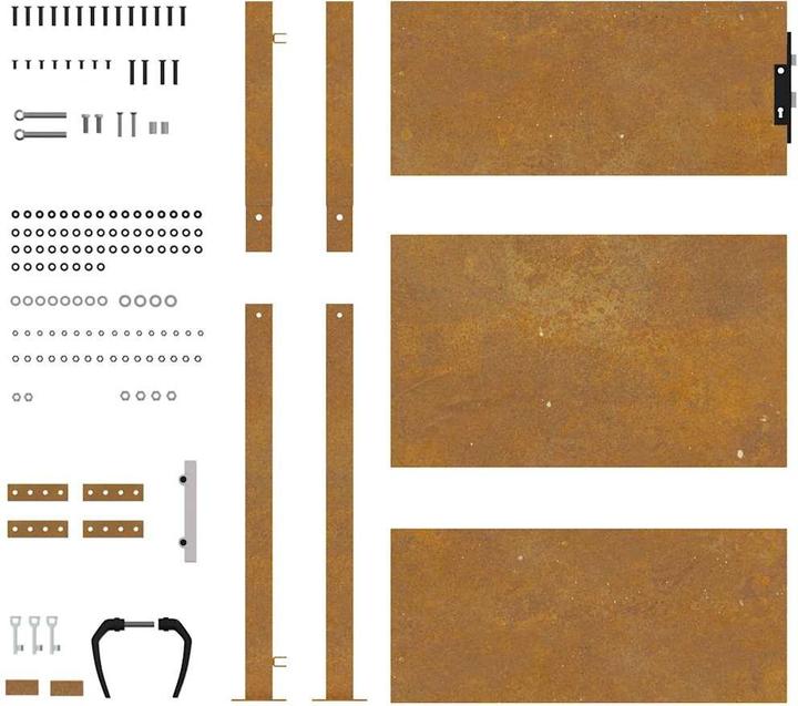 Produktbild vidaXL Gartentor