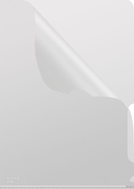 Actual product image Kolma A5 smooth superstrong colourless folder (A5, 100x)