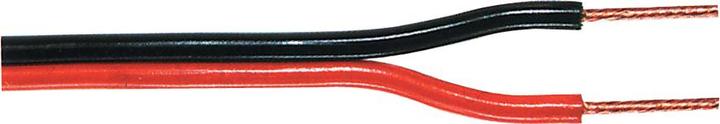 Produktbild Tasker Lautsprecherkabel auf Rolle 2x 0.35 mm² 100 m Schwarz/Rot (100 m, 0.35 mm²)