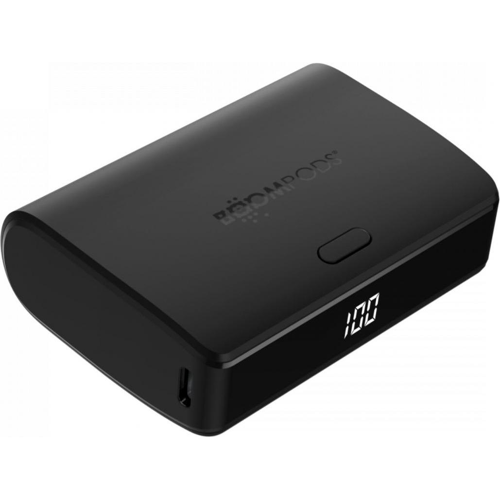 Boompods Powerboom 10000mAh PD20 (10000 mAh), Powerbank, Schwarz