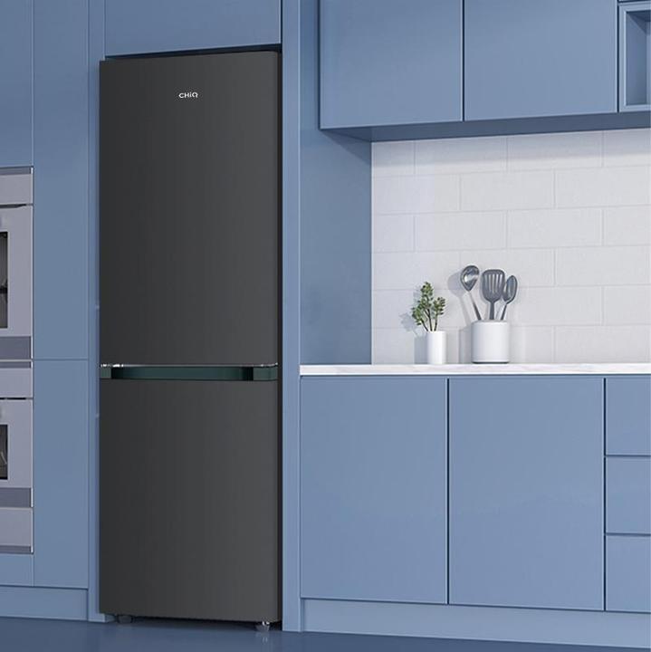 Produktbild CHiQ FBM157L42 - Koel-vriescombinatie - 157 Liter (109 + 48) - Donker RVS - Omkeerbare deuren (157 l)