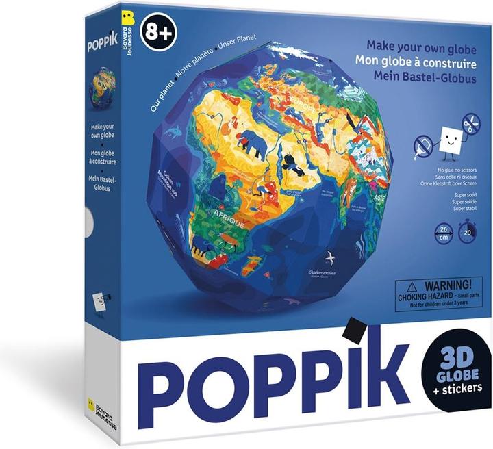 Actual product image Poppik My craft globe, Our planet
