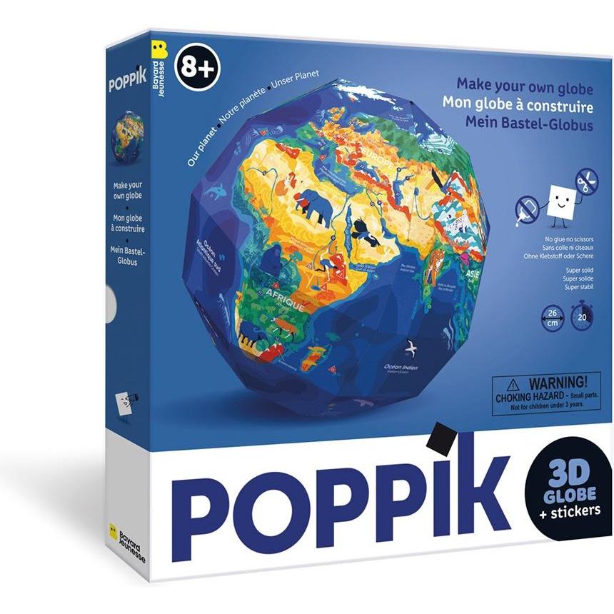 Poppik Mein Bastel-Globus, Unser Planet