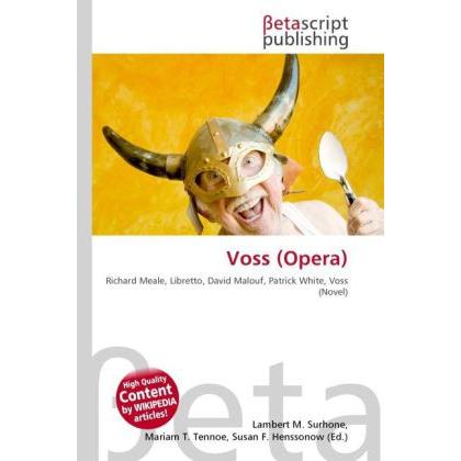 Voss (Opera), Fachbücher