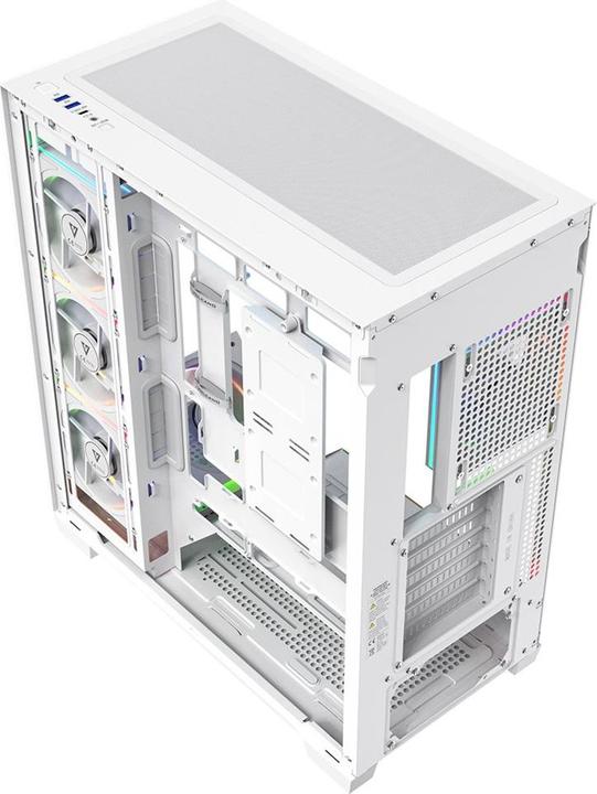 Image du produit Modecom Obudowa Volcano Stellar Plus Argb Midi 5f White (ATX, mATX, Mini-ITX)