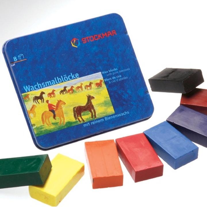 Produktbild Stockmar Wachsmalblock (8x)