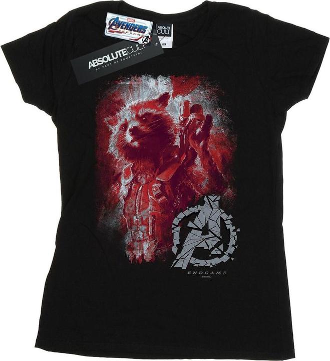 Produktbild Avengers Endgame Rocket TShirt aus gebürsteter Baumwolle (M)