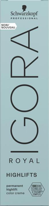 Actual product image Schwarzkopf IGORA ROYAL HIGHLIFTS #10-1 60 ml (10-1 Ultrablond Cendré)